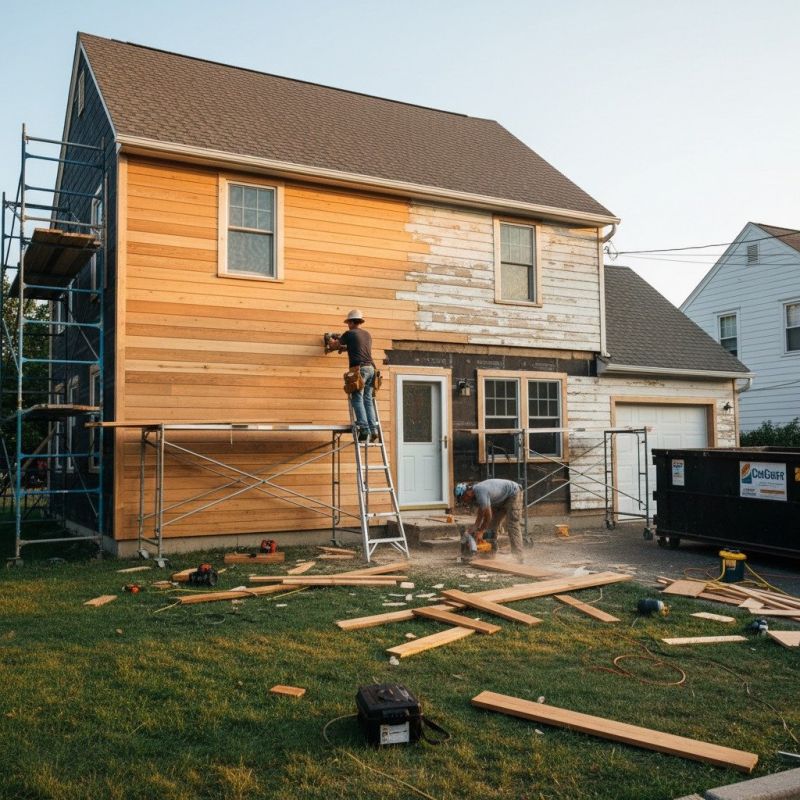 Barn Siding Replacement in Exeter, RI