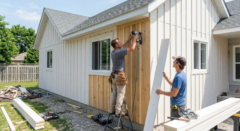 Batten Siding Installation in Ledyard, CT
