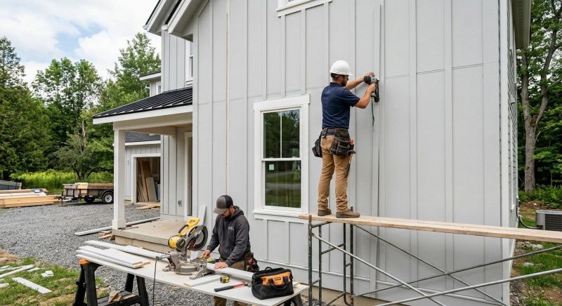 Batten Siding Installation in Quaker Hill, CT