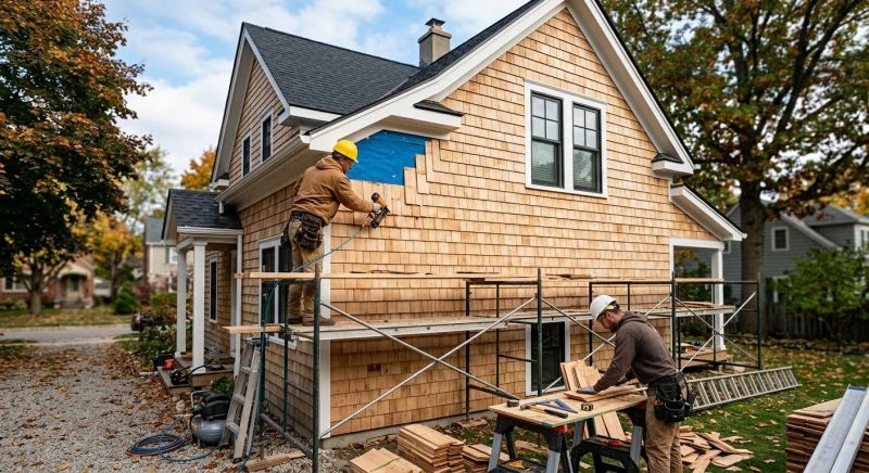Cedar Siding Installation in Bradford, RI