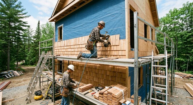 Cedar Siding Installation in Ledyard, CT