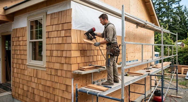 Cedar Siding Installation in Westerly, RI
