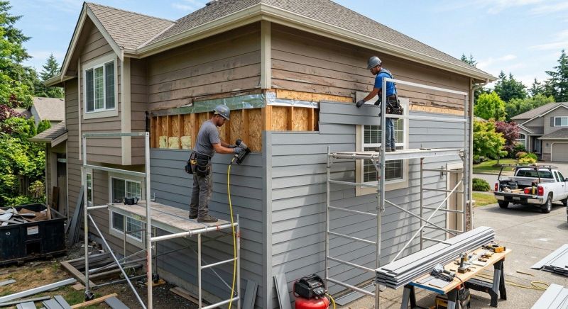 Cement Siding Replacement in Gales Ferry, CT