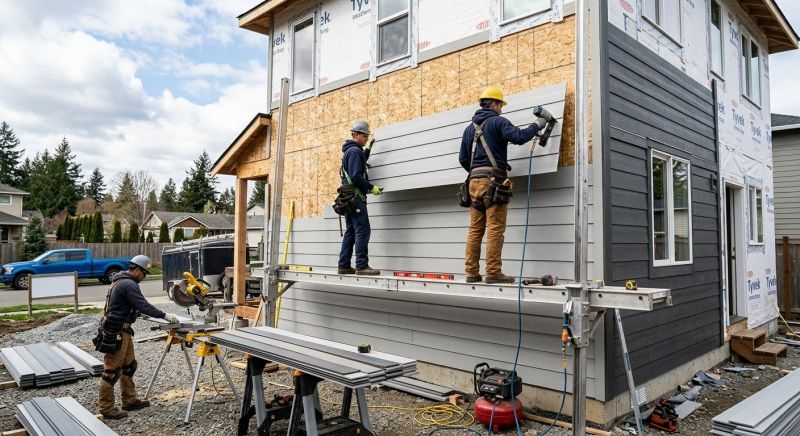 Cement Siding Replacement in Saunderstown, RI