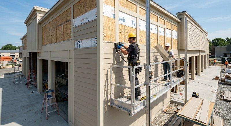 Commercial Siding Installation in Westerly, RI
