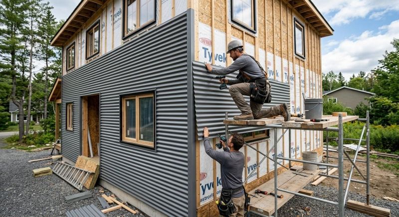 Corrugated Siding Installation in Westerly, RI