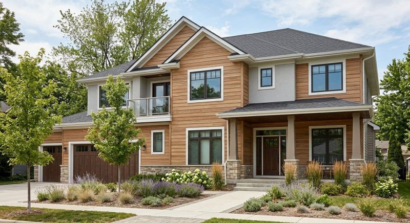Faux Wood Siding Installation in Westerly, RI