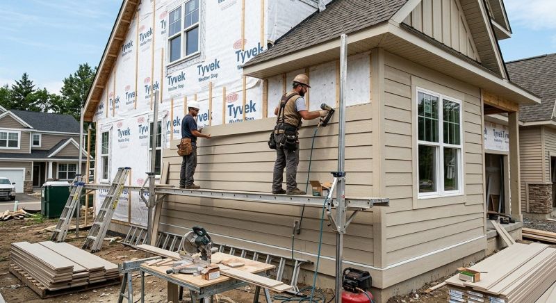 Fiber Siding Installation in Exeter, RI