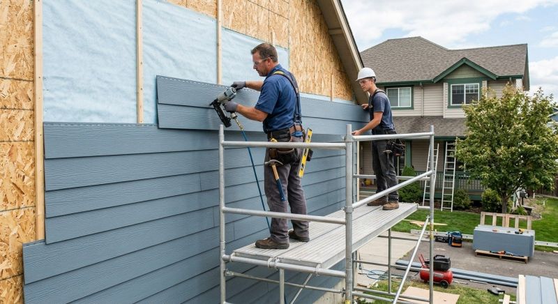Fiber Siding Installation in Jamestown, RI