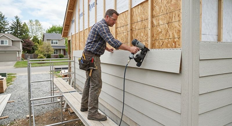 Fiber Siding Installation in North Kingstown, RI