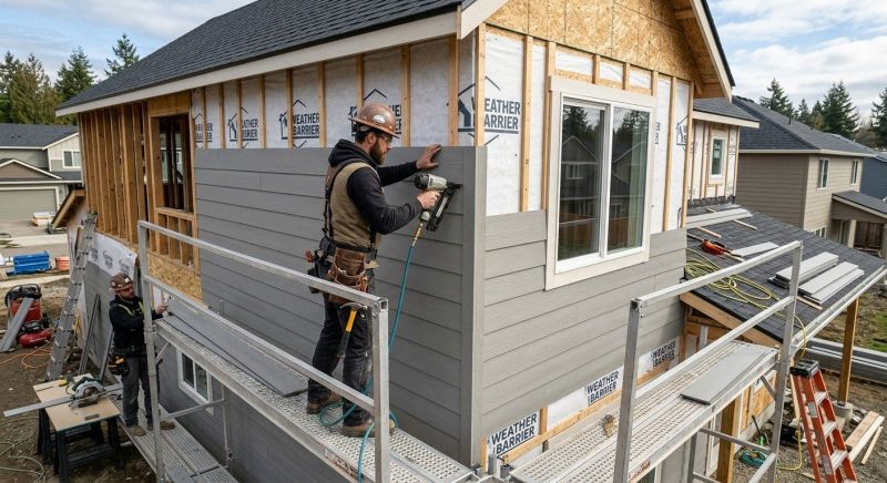 Fiber Siding Installation in Preston, CT
