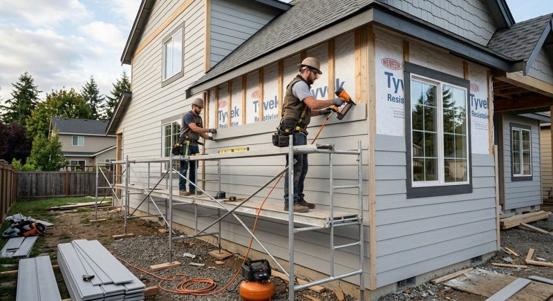 Fiber Siding Installation in West Kingston, RI