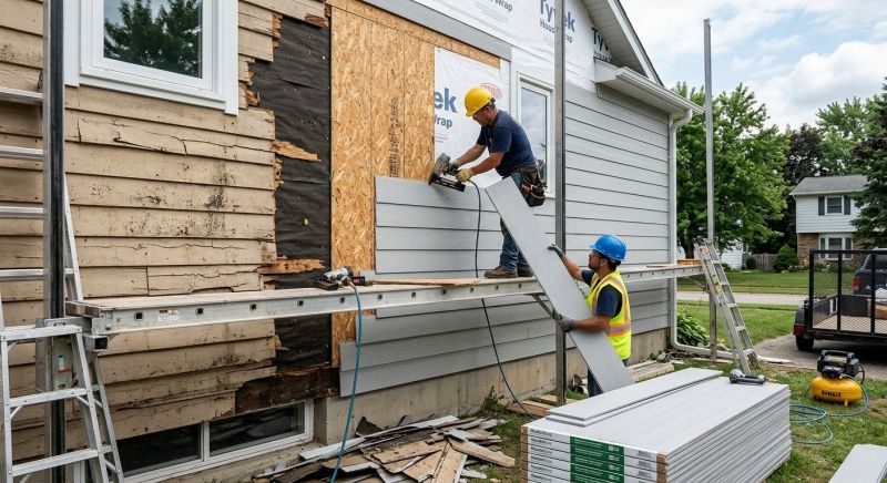 Fiberboard Siding Installation in Westerly, RI