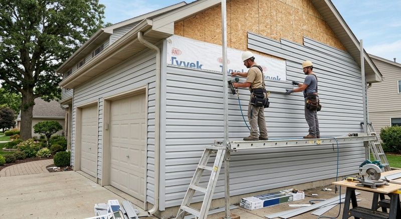 Garage Siding Installation in Westerly, RI