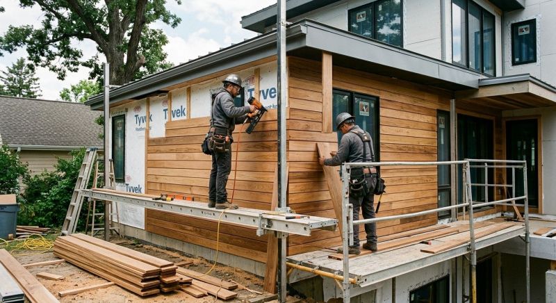 Hardwood Siding Installation in Niantic, CT