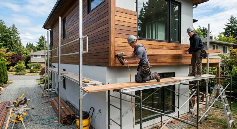 Hardwood Siding Installation in Quaker Hill, CT