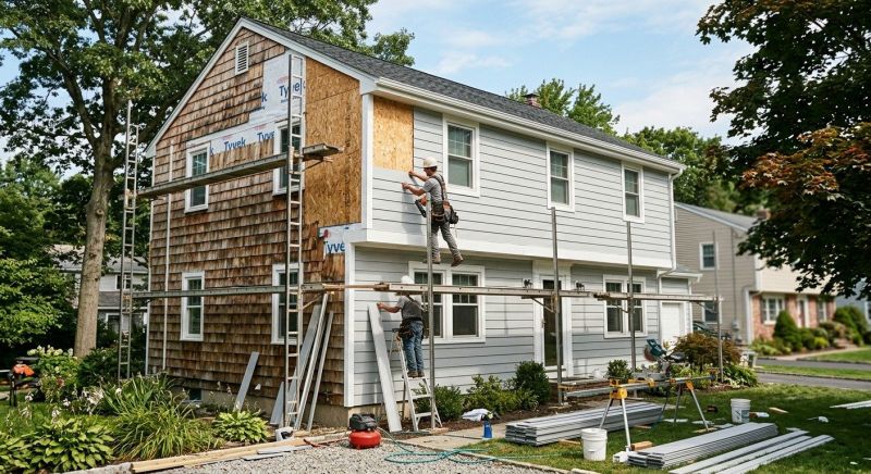House Siding Installation in Ledyard, CT