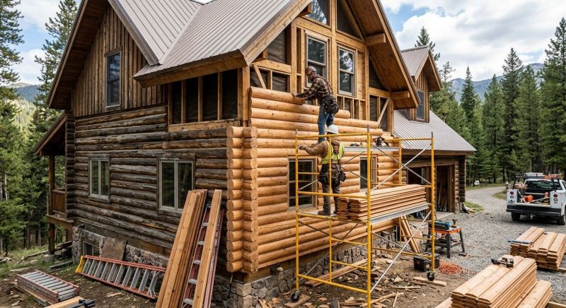 Log Siding Installation in Narragansett, RI