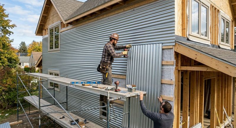 Metal Paneling Installation in Westerly, RI