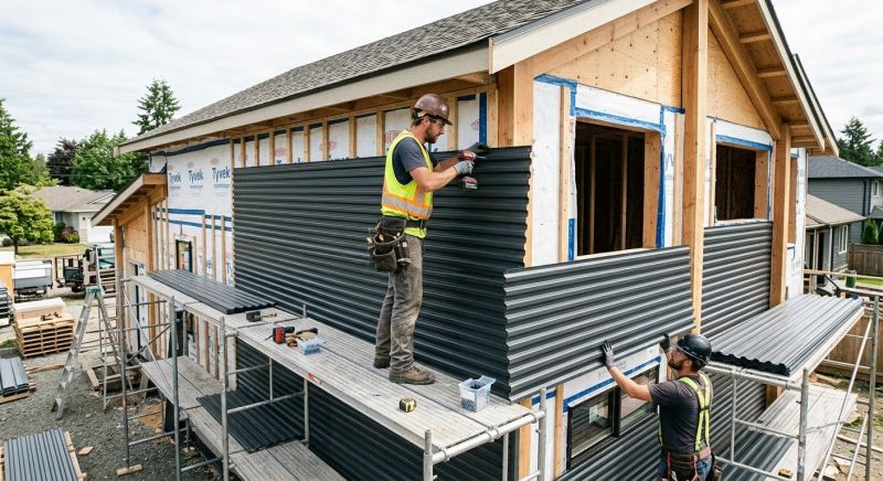 Metal Siding Installation in Jamestown, RI