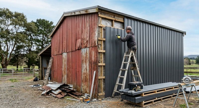 Metal Siding Replacement in Exeter, RI