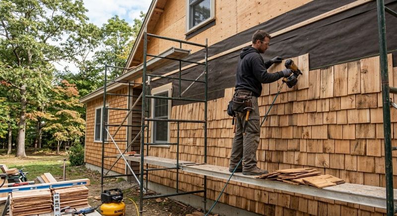 Shake Siding Installation in Gales Ferry, CT