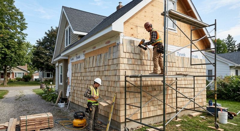 Shake Siding Installation in Saunderstown, RI