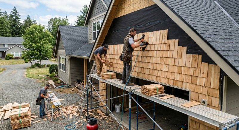 Shake Siding Installation in Stonington, CT