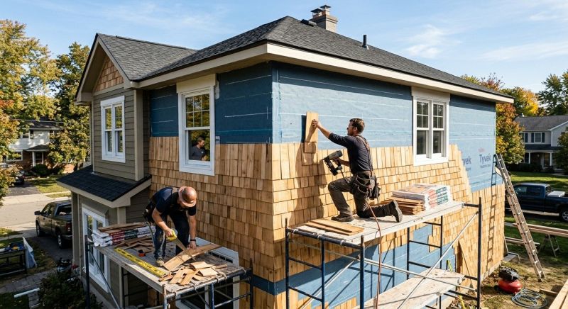 Shingle Siding Installation in Westerly, RI