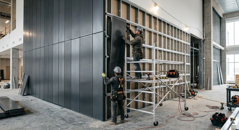 Steel Cladding Installation in Westerly, RI