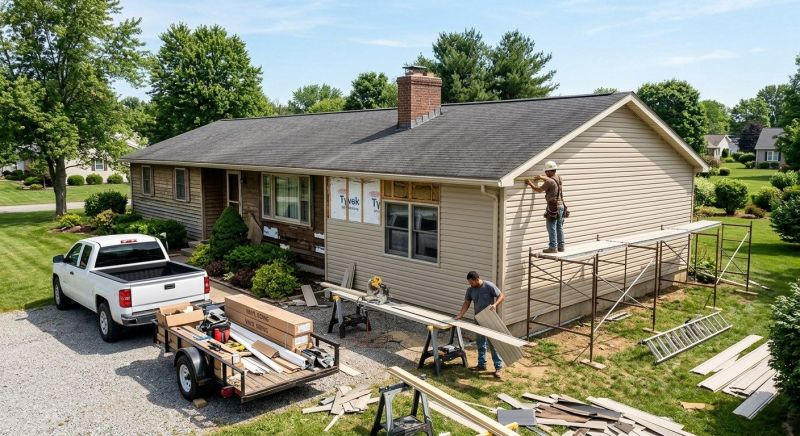 Vinyl Cladding Installation in Westerly, RI