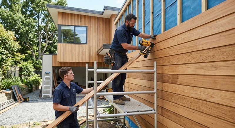 Wood Cladding Installation in Niantic, CT