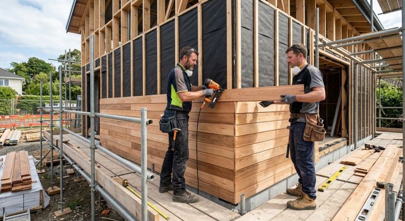Wood Cladding Installation in Washington County, RI