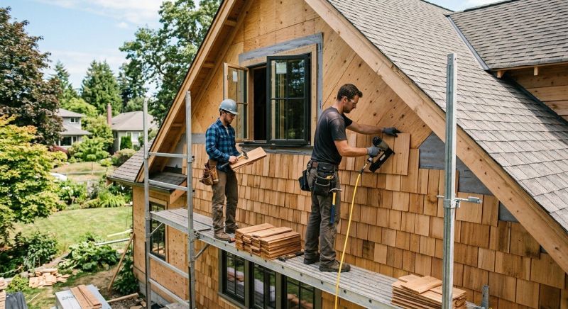 Wood Siding Installation in Groton, CT