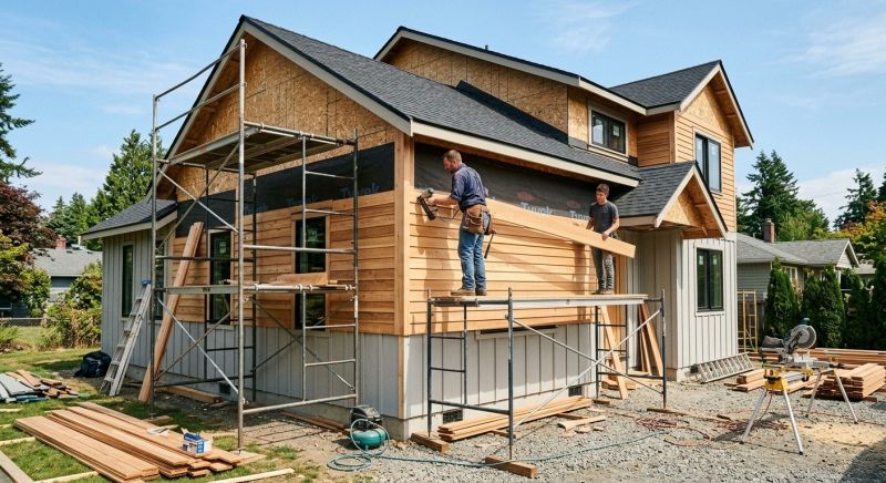 Wood Siding Installation in Mystic, CT