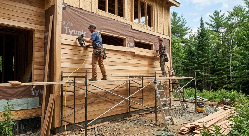 Wood Siding Installation in New London, CT