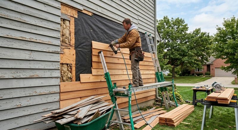 Wood Siding Replacement in Saunderstown, RI